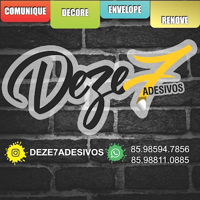Deze7 adesivos Comunicação Visual